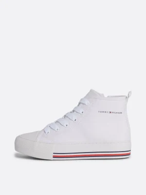 Tommy Hilfiger High-Top Sneaker mit Logo WHITE Best