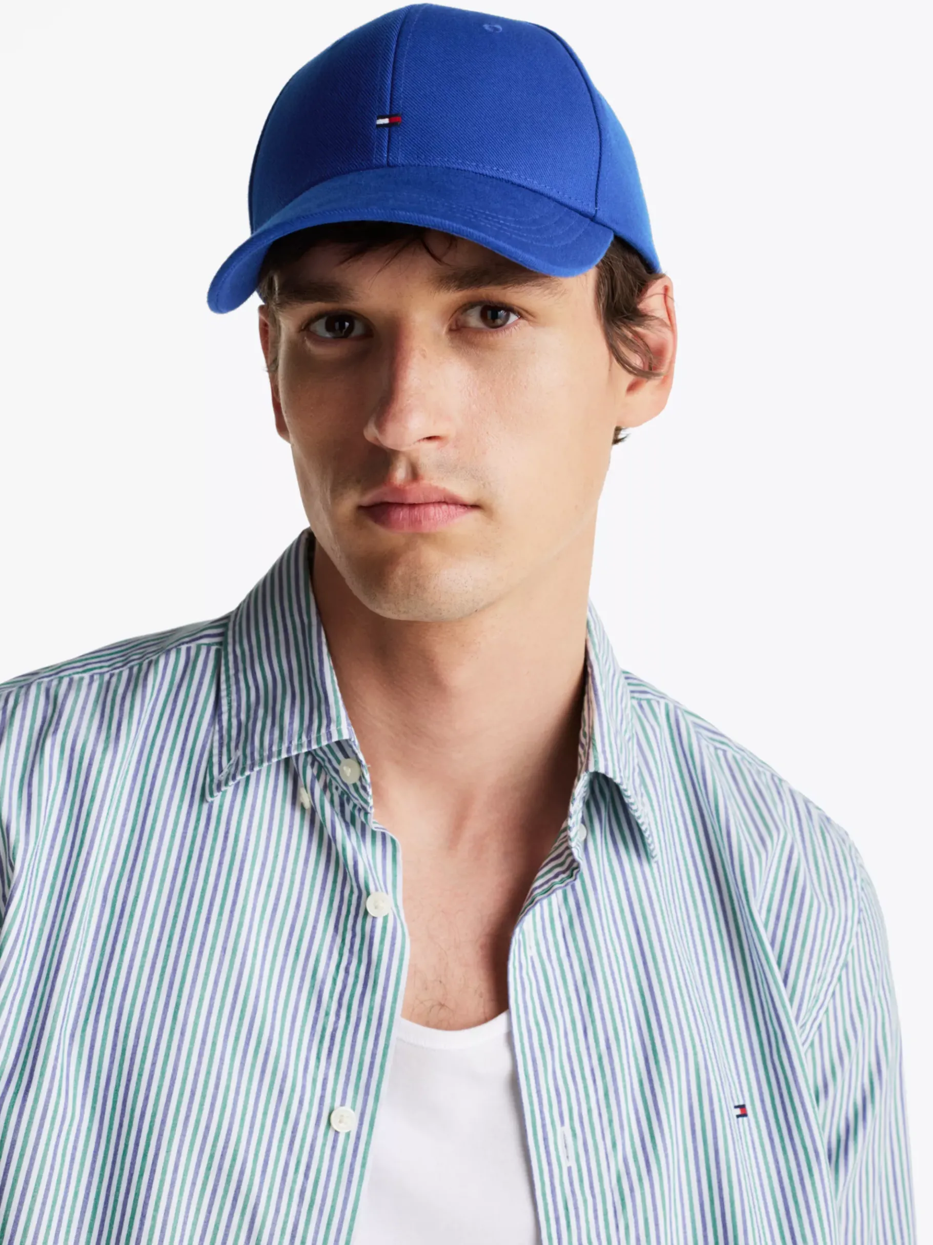 Tommy Hilfiger Hilfiger Flag Baseball-Cap mit 6-Panel-Design WEDGE BLUE Discount
