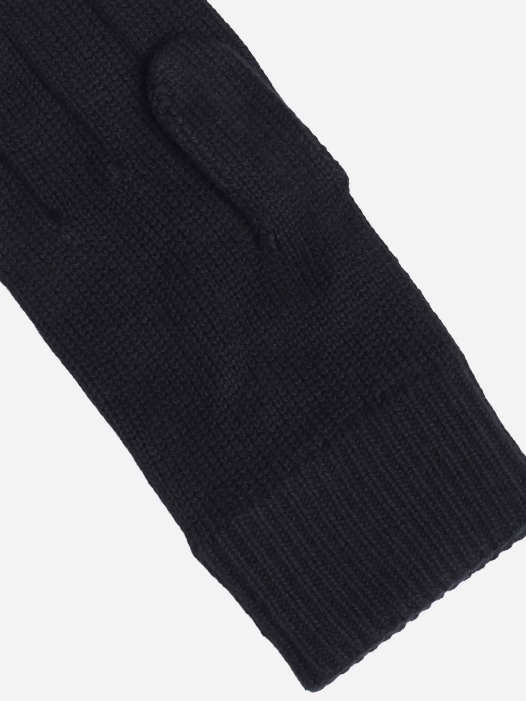 Tommy Hilfiger Hilfiger Flag Handschuhe mit Kaschmir BLACK New