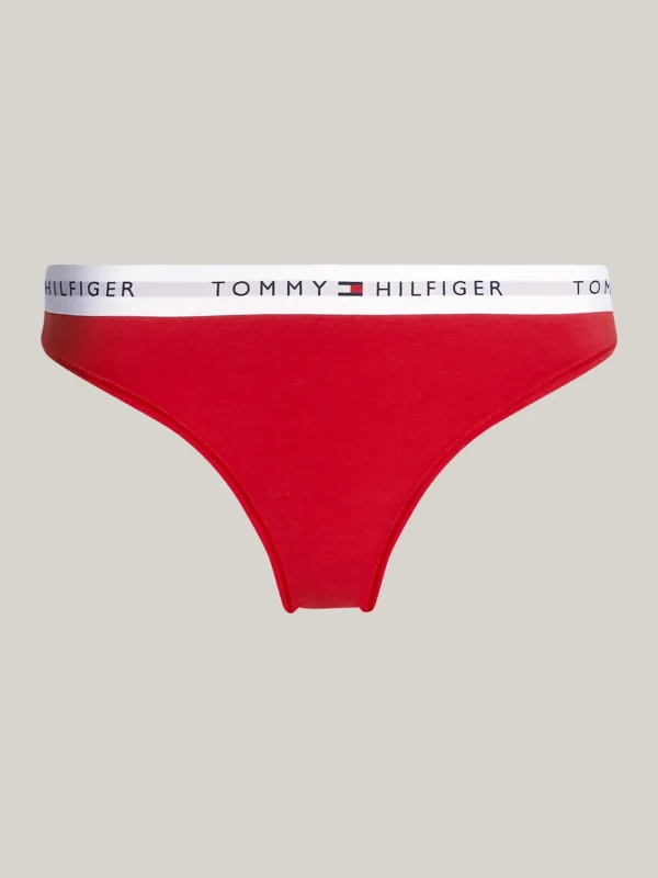 Tommy Hilfiger Hilfiger Icon String mit Logo-Taillenbund PRIMARY RED Fashion