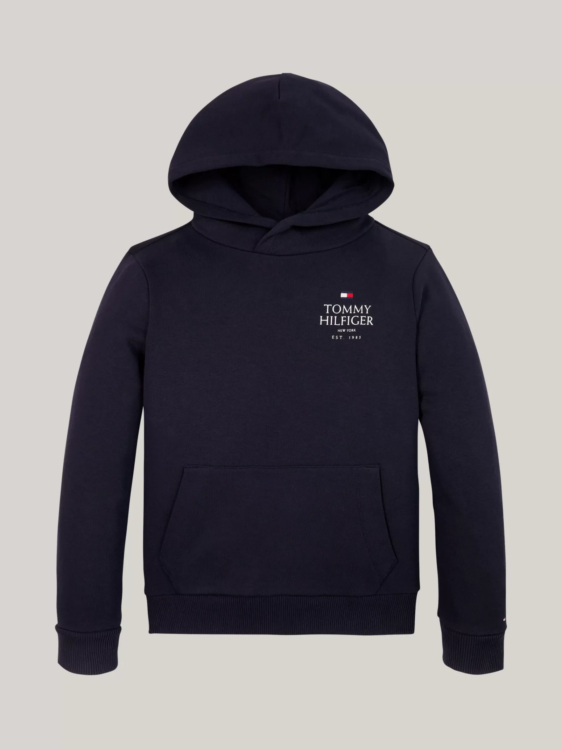 Tommy Hilfiger Hilfiger Logo Hoodie mit Kängurutasche DESERT SKY Hot