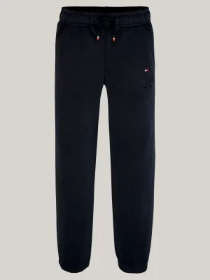 Tommy Hilfiger Hilfiger Logo Jogginghose mit Bündchen DESERT SKY Best