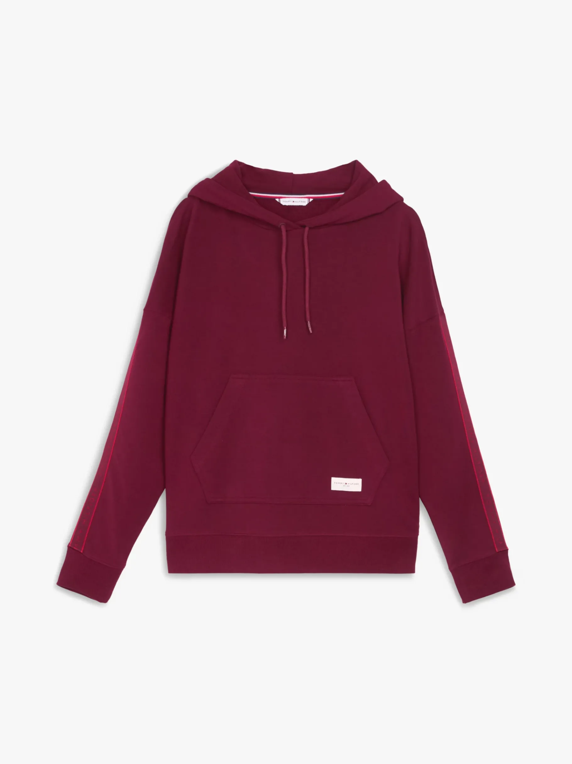 Tommy Hilfiger Hilfiger Logo Pyjama-Hoodie DEEP ROUGE Discount