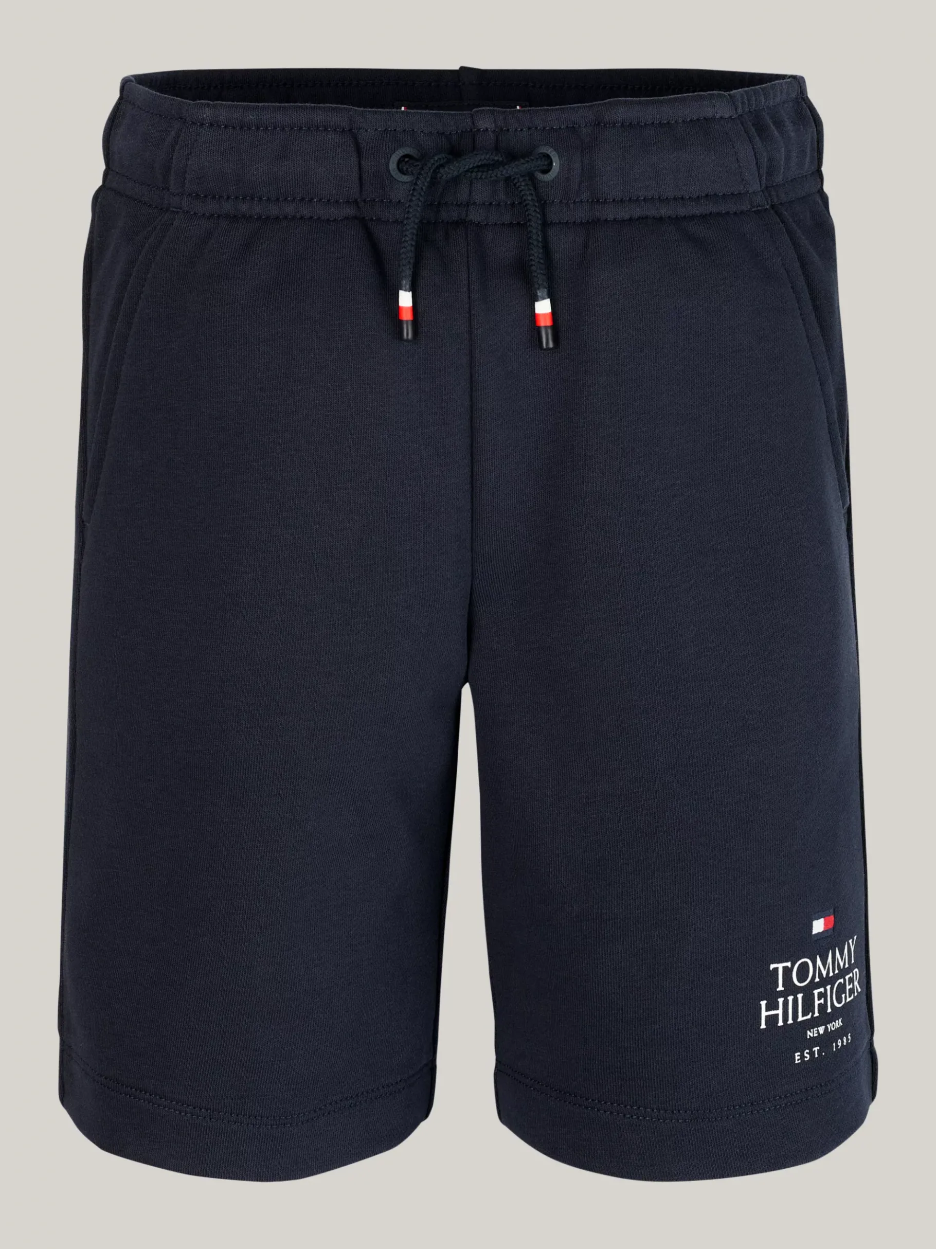 Tommy Hilfiger Hilfiger Logo Sweat-Shorts mit Tunnelzug DESERT SKY New