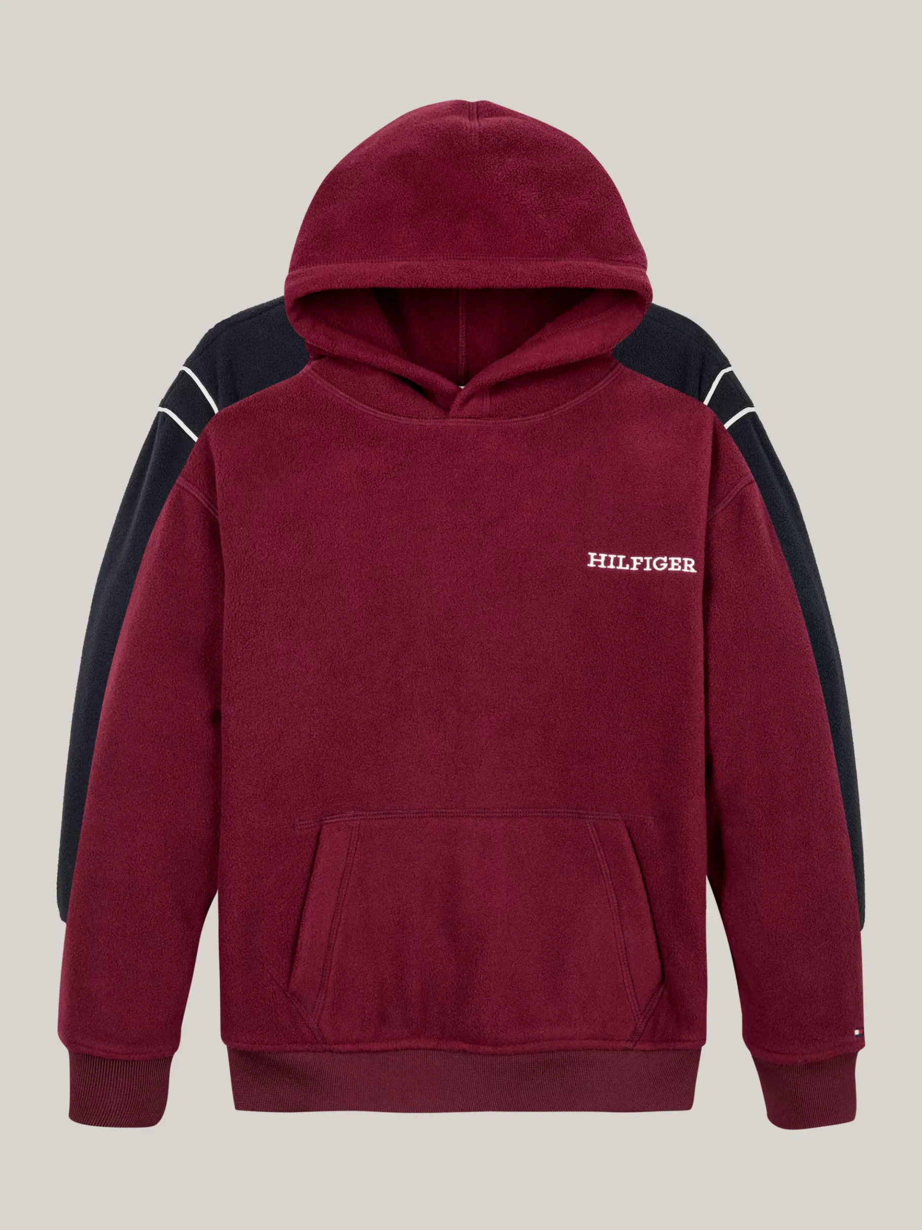 Tommy Hilfiger Hilfiger Monotype Fleece-Hoody DEEP ROUGE Shop