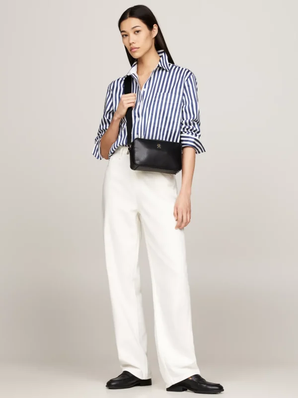 Tommy Hilfiger Hilfiger Monotype Kameratasche BLACK Cheap