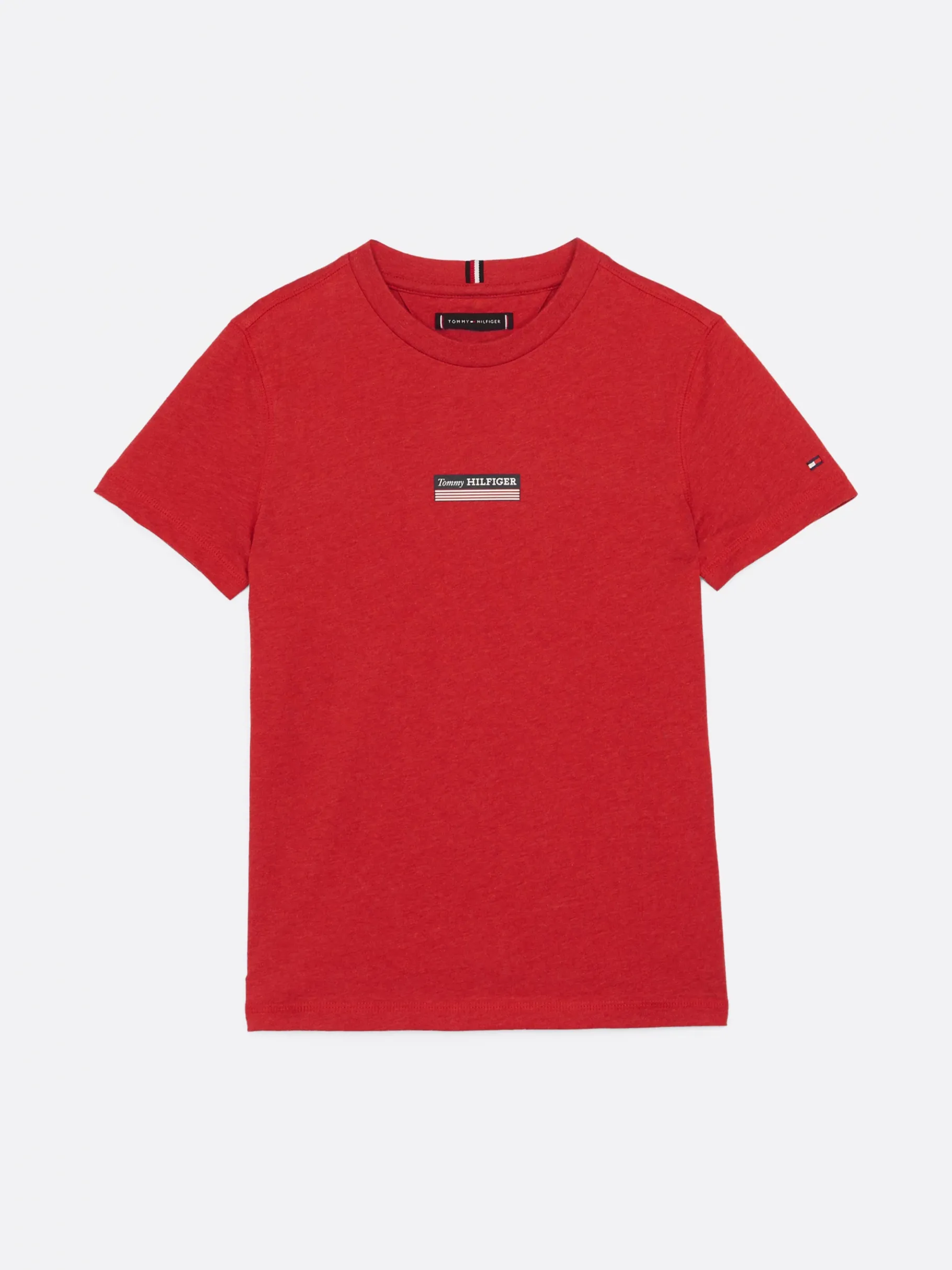 Tommy Hilfiger Hilfiger Monotype meliertes T-Shirt APPLE RED HEATHER Cheap