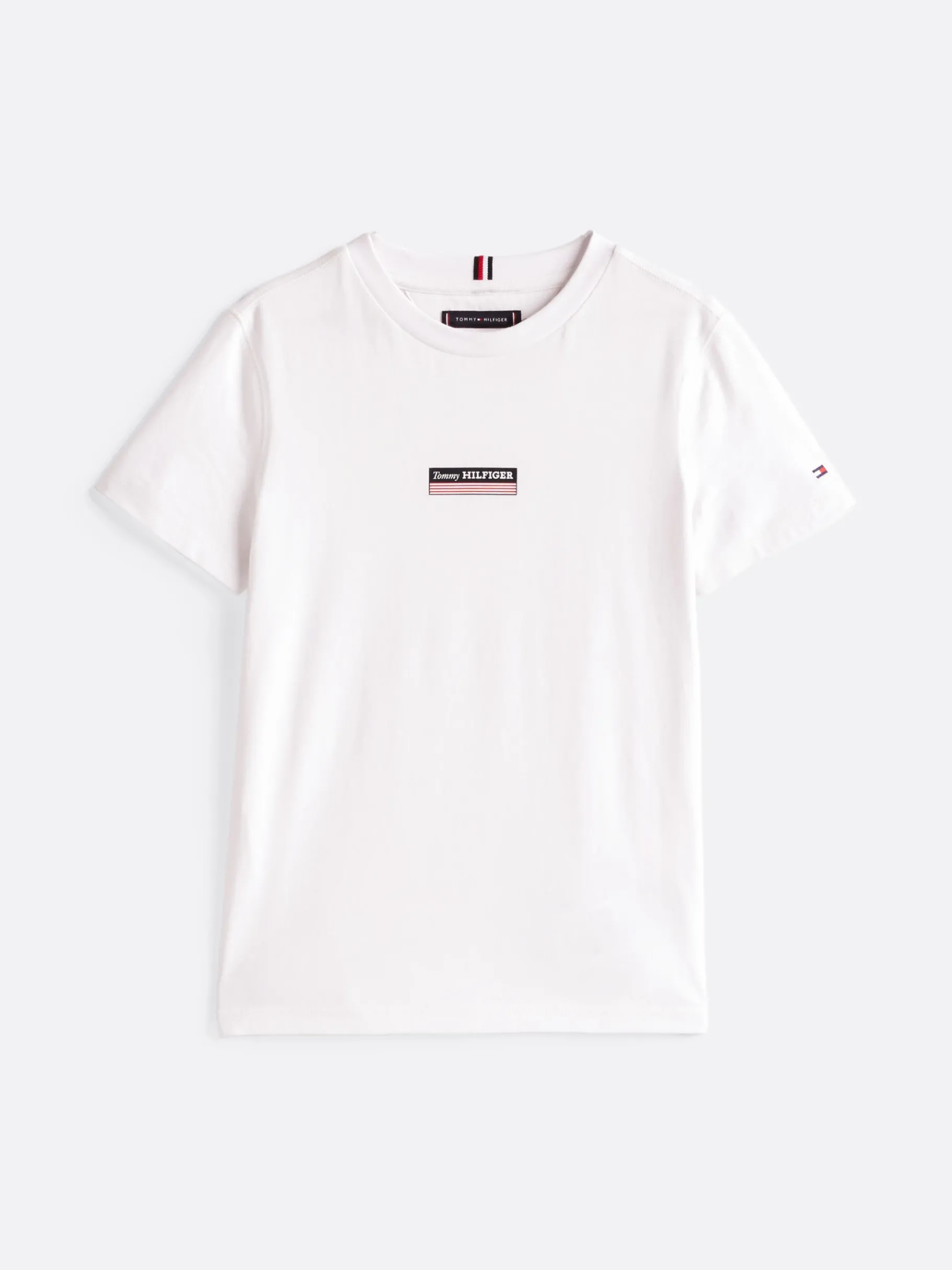 Tommy Hilfiger Hilfiger Monotype meliertes T-Shirt WHITE Sale