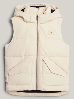 Tommy Hilfiger Hilfiger Monotype Relaxed Fit Steppweste COUNTRY IVORY New