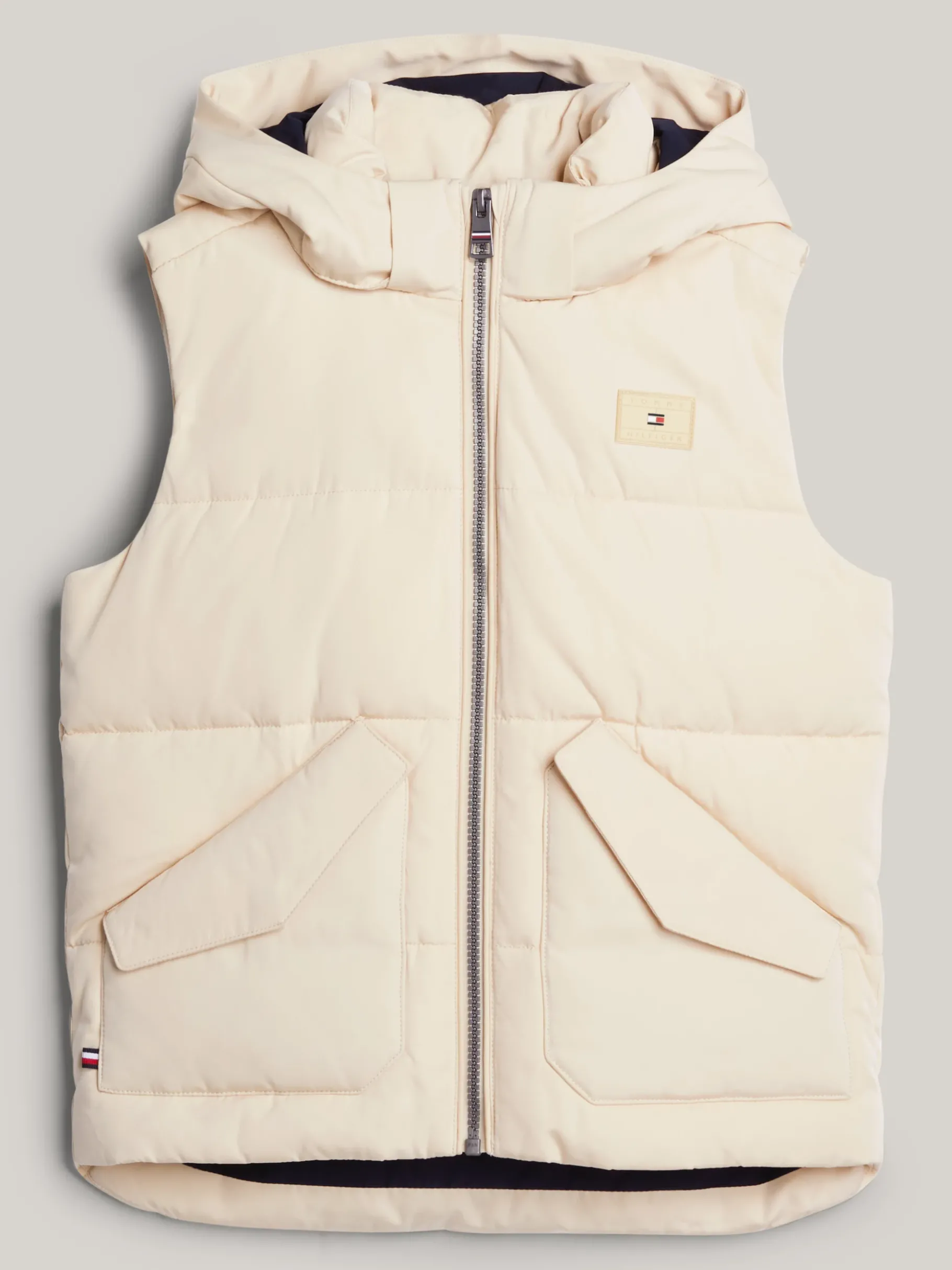 Tommy Hilfiger Hilfiger Monotype Relaxed Fit Steppweste COUNTRY IVORY New