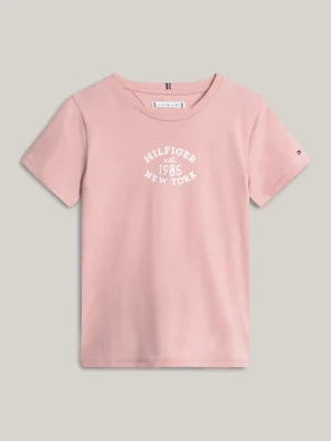 Tommy Hilfiger Hilfiger Monotype Slim Fit T-Shirt mit Logo SOFT ROSE New