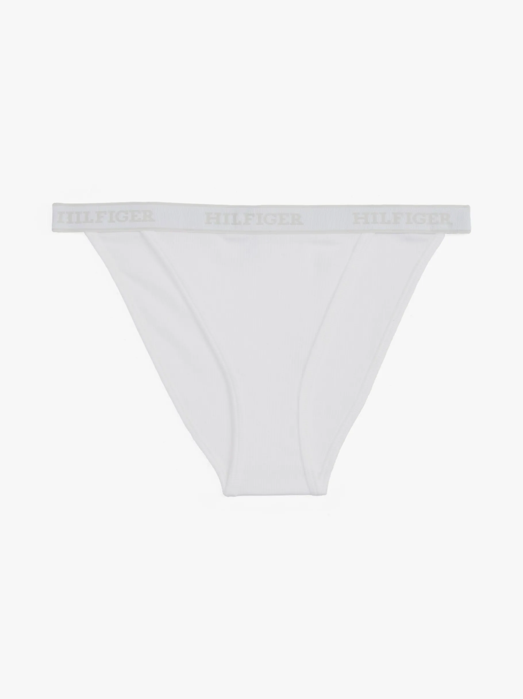 Tommy Hilfiger Hilfiger Monotype Tanga mit Logo-Taillenbund WHITE Sale
