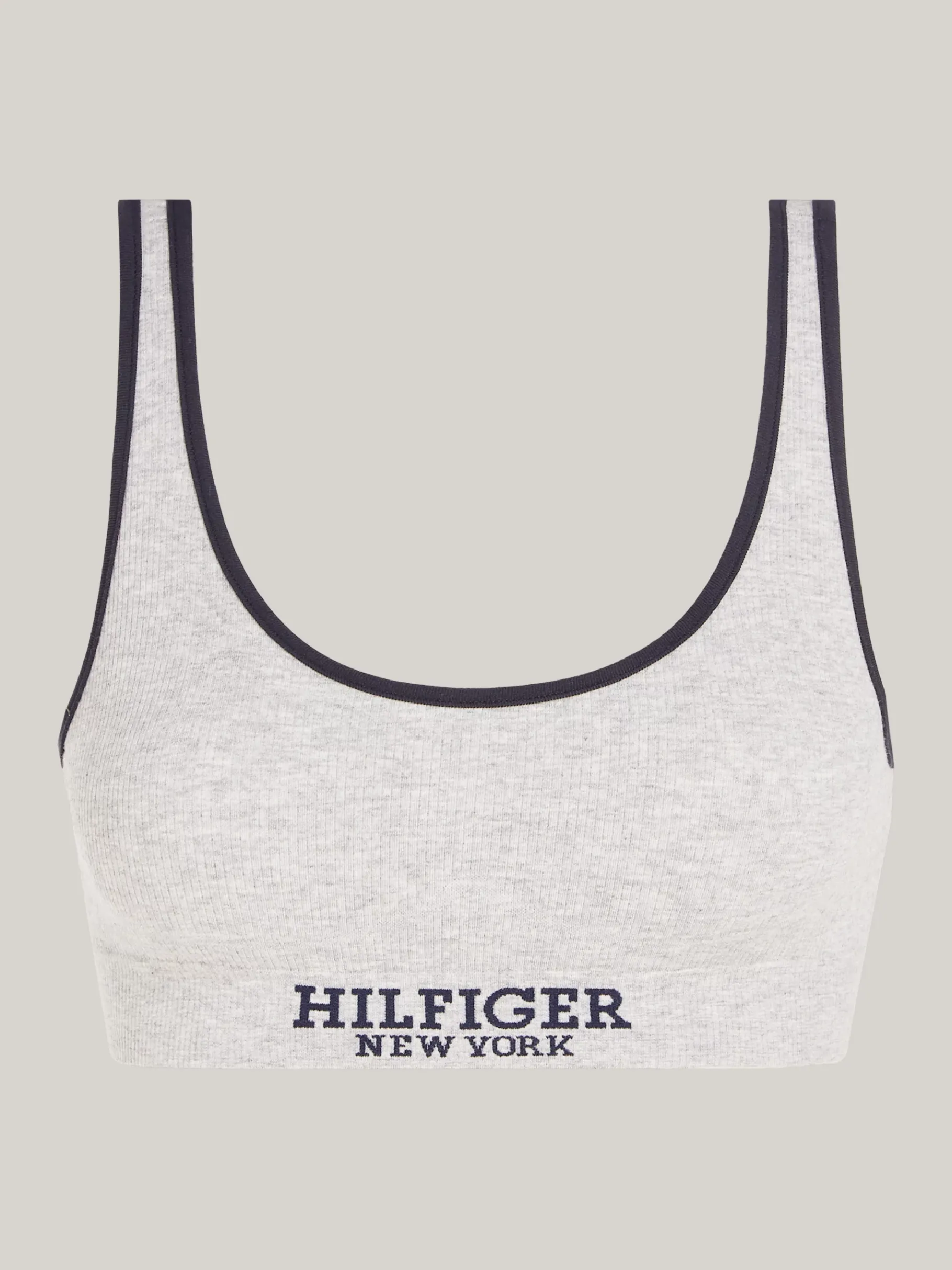 Tommy Hilfiger Hilfiger Monotype ungepolstertes Bralette LIGHT GREY HEATHER Cheap