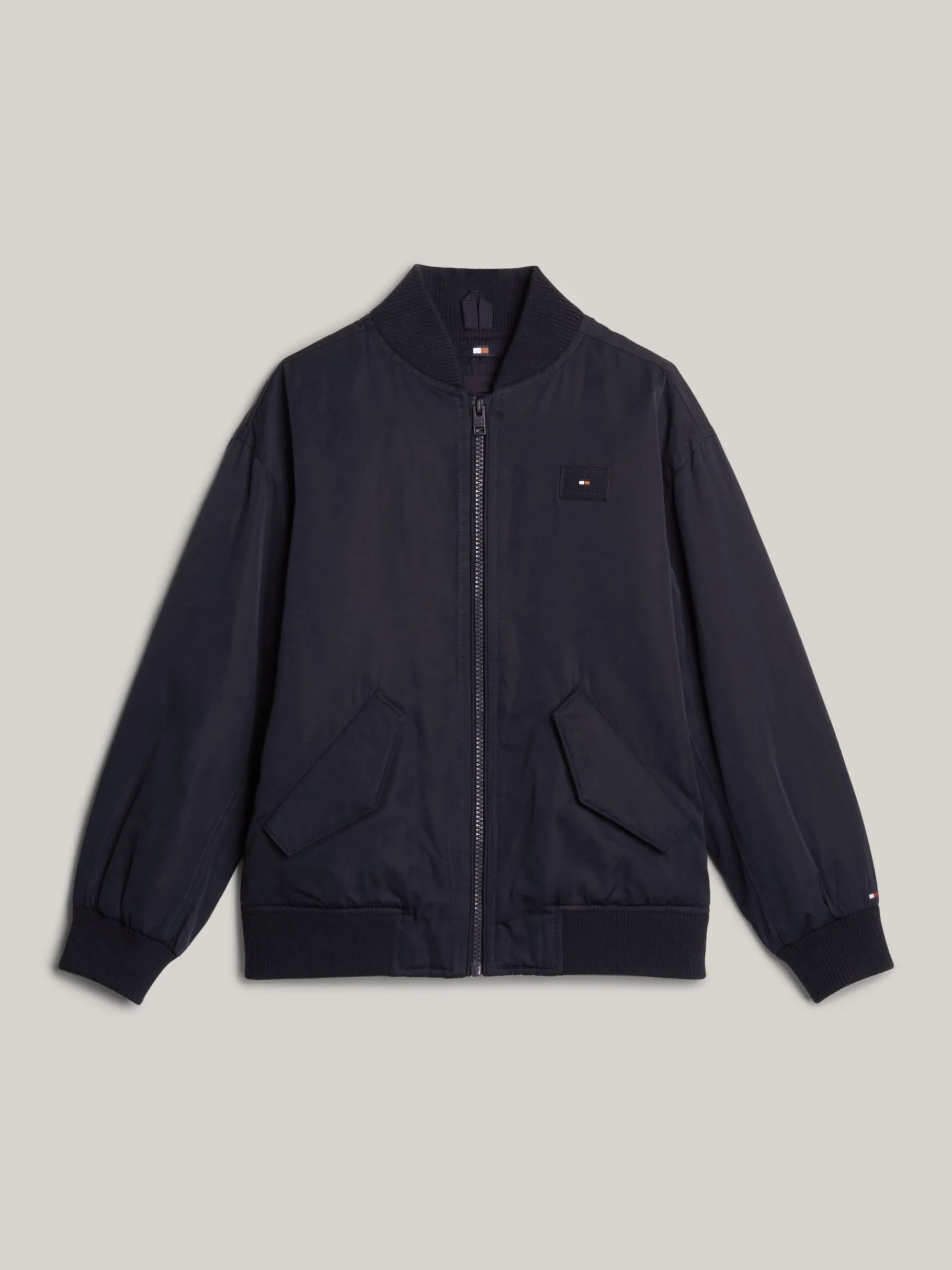 Tommy Hilfiger Hilfiger Monotype wattierte Logo-Bomberjacke DESERT SKY Sale