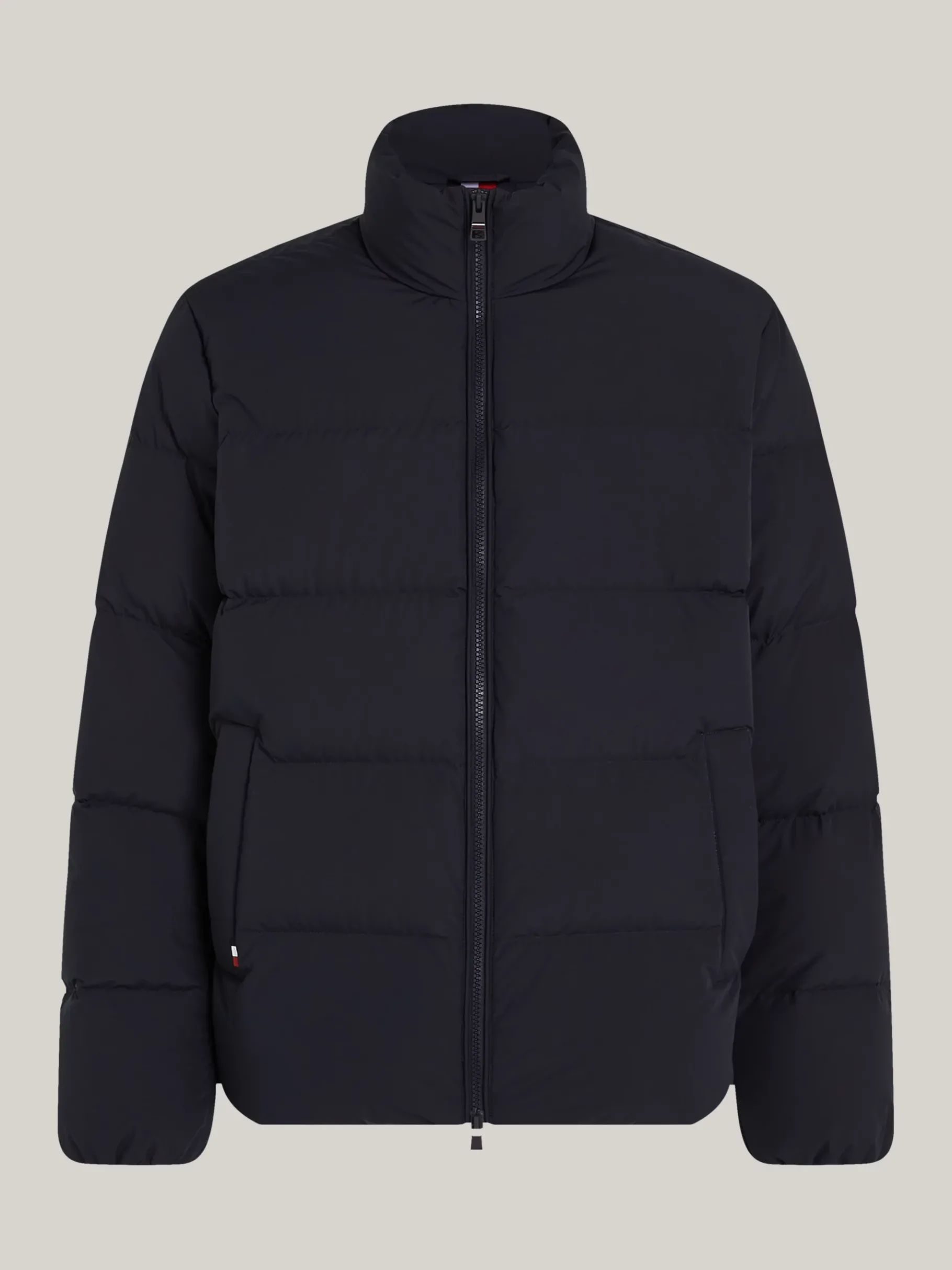 Tommy Hilfiger Hochgeschlossene Puffer-Jacke mit Daunen DESERT SKY Clearance