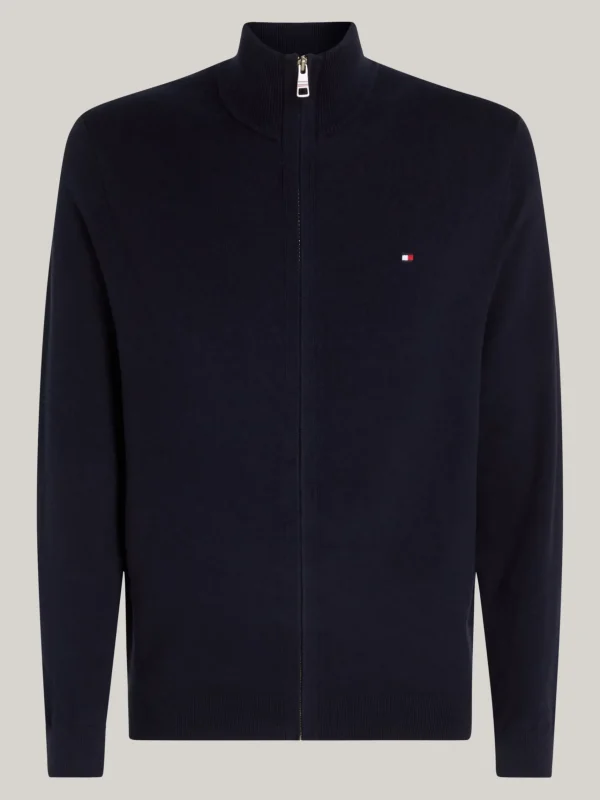 Tommy Hilfiger Hochgeschlossene Pulloverjacke mit Kaschmir DESERT SKY Store