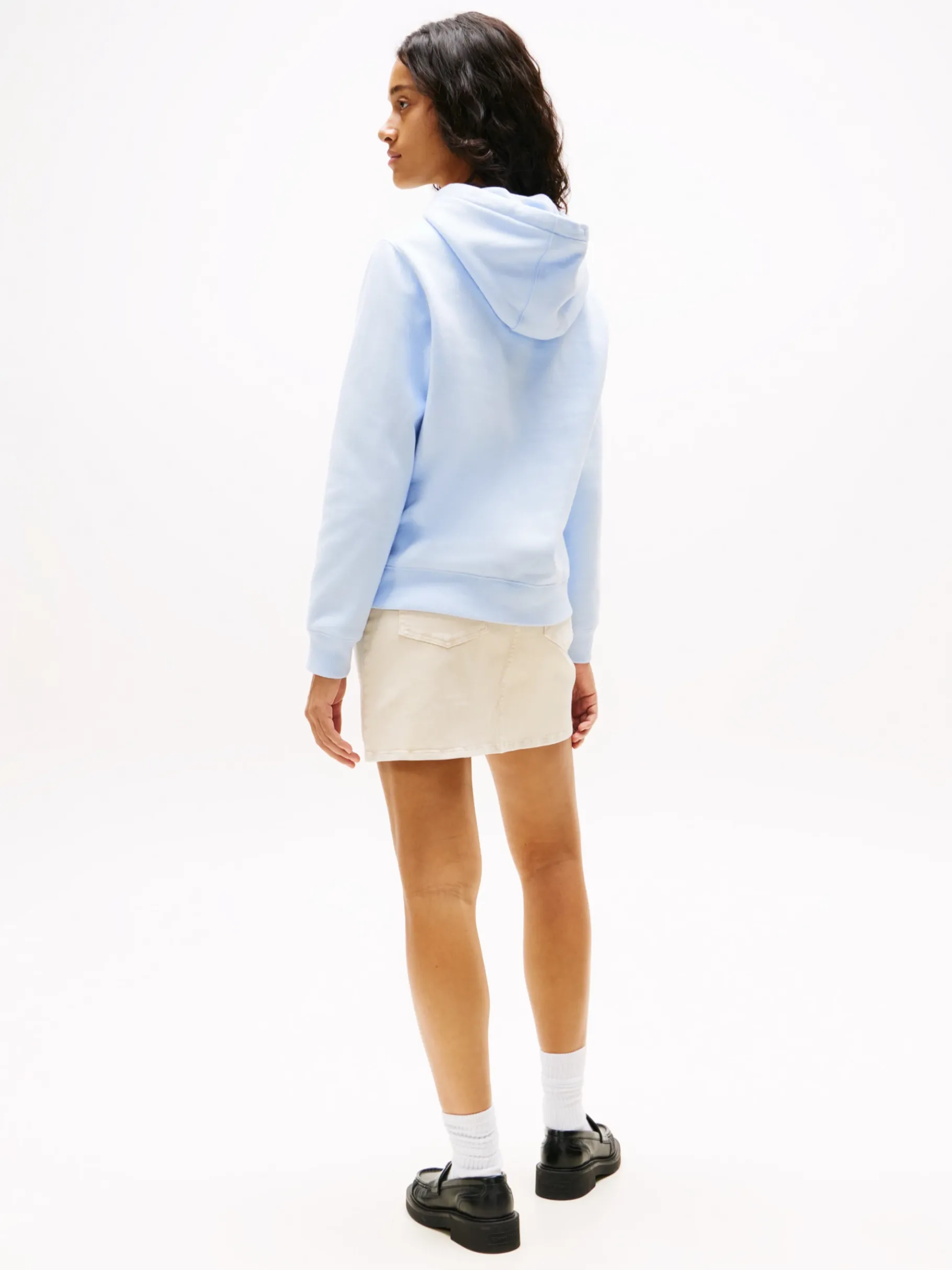 Tommy Hilfiger Hoodie mit Flag-Patch SWEET BLUE Best