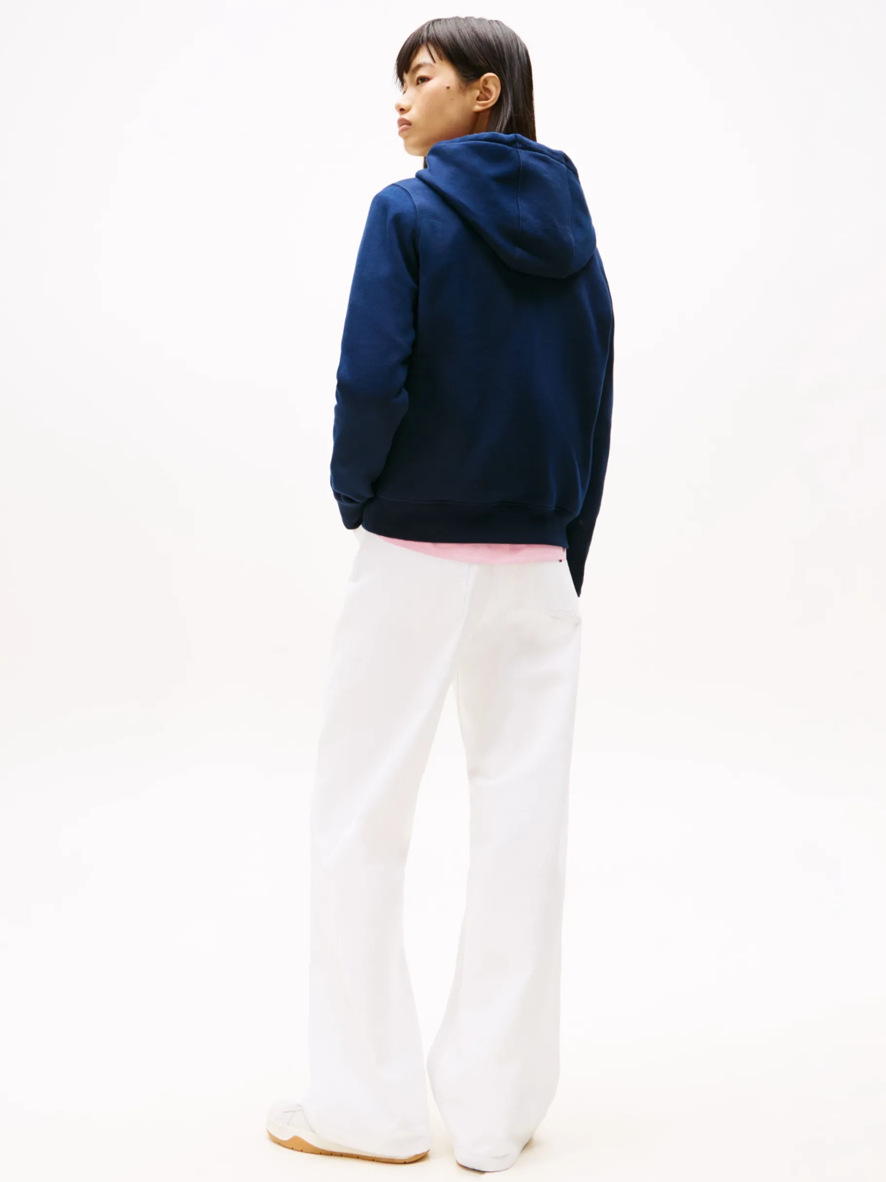 Tommy Hilfiger Hoodie mit Flag-Patch DARK NIGHT NAVY Cheap