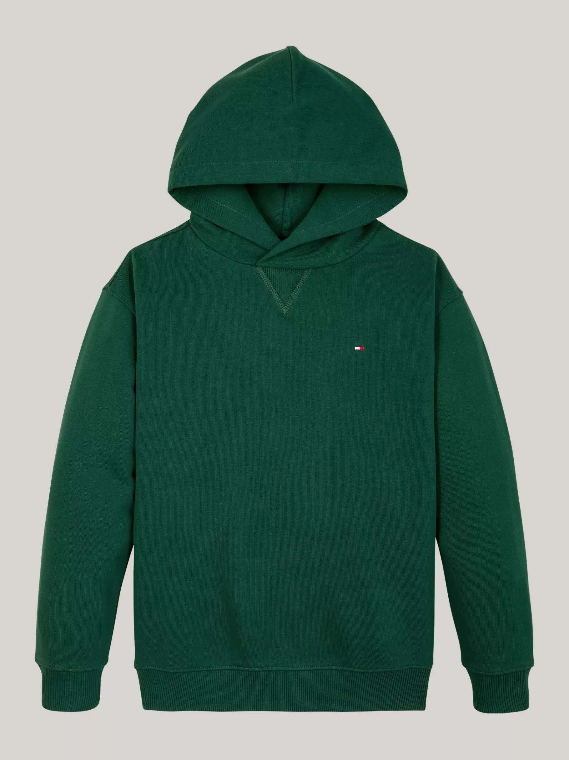 Tommy Hilfiger Hoodie mit Flag-Stickerei ORNAMENTAL GREEN Fashion