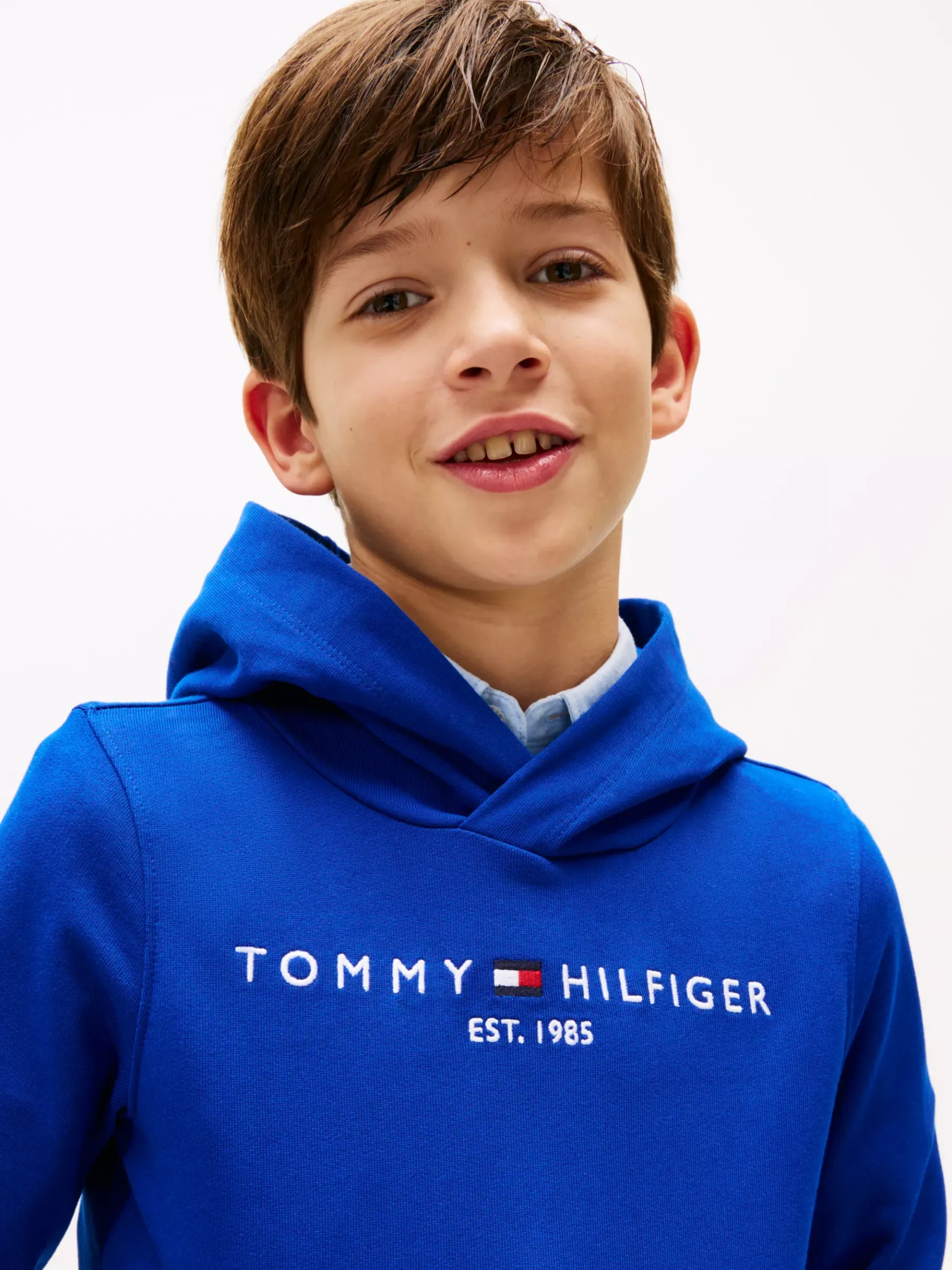 Tommy Hilfiger Hoodie mit Logo WEDGE BLUE Shop