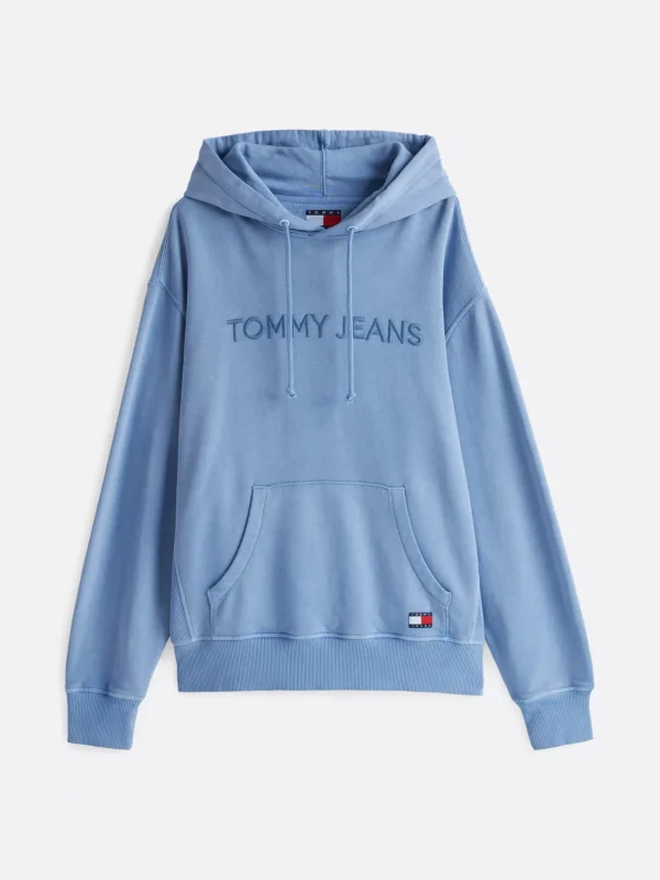 Tommy Hilfiger Hoodie mit Logo-Stickerei COLORADO BLUE Fashion
