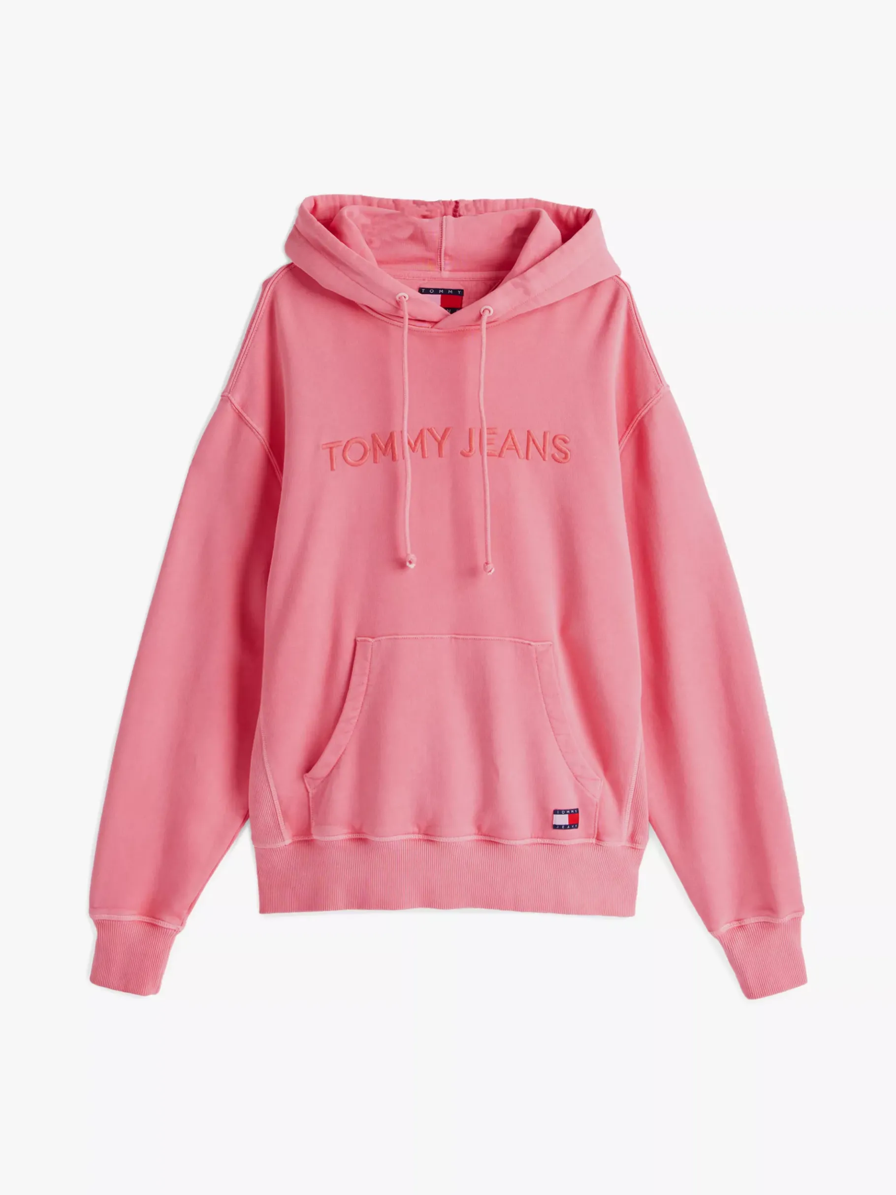 Tommy Hilfiger Hoodie mit Logo-Stickerei PREPPY PINK Best Sale