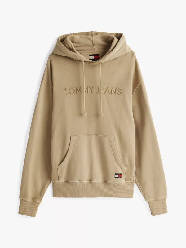 Tommy Hilfiger Hoodie mit Logo-Stickerei RELIC TAN Fashion