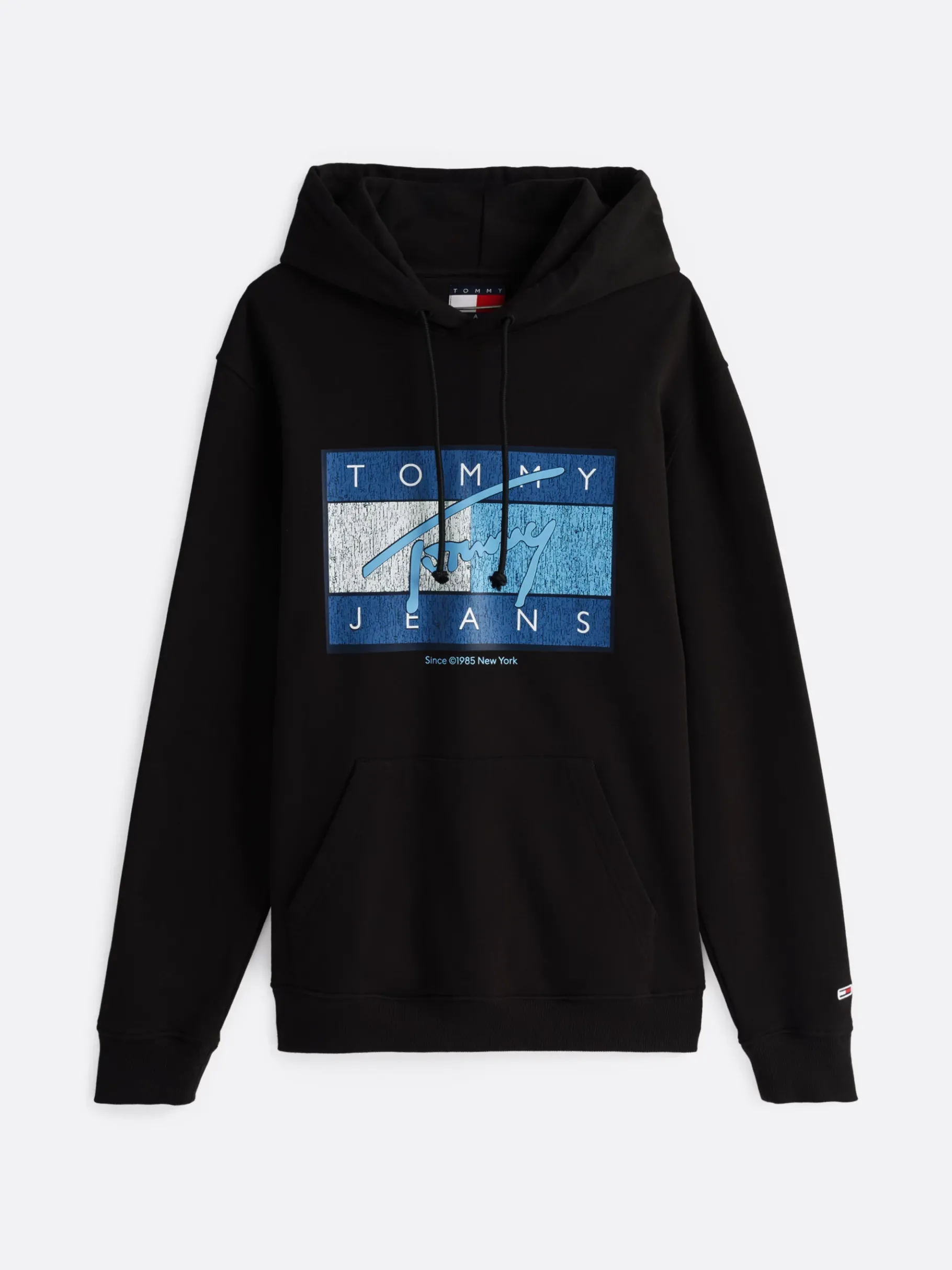 Tommy Hilfiger Hoodie mit Tunnelzug und Logo BLACK Store