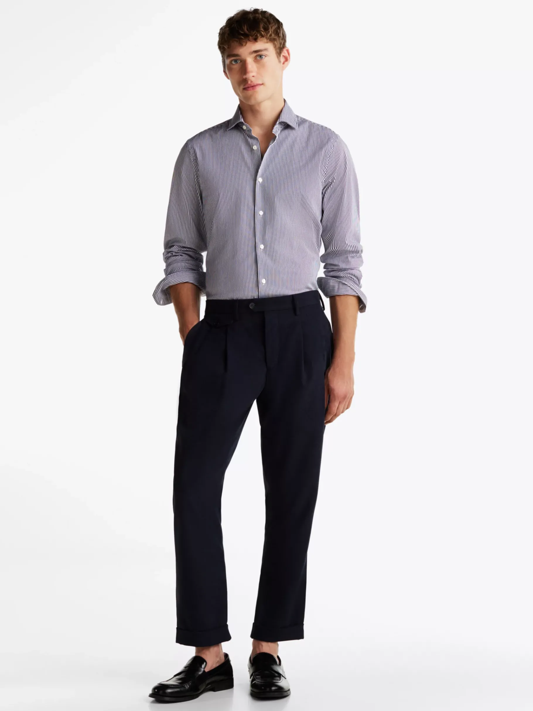 Tommy Hilfiger Hose mit Krempelsaum BLUE Best