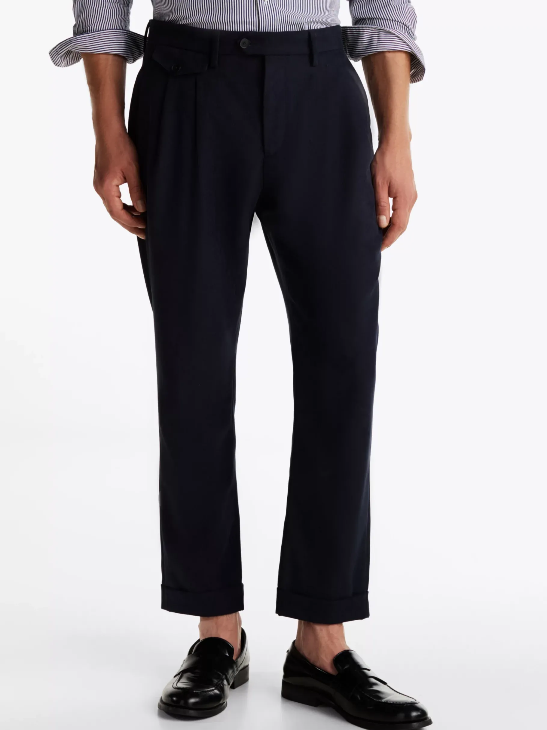 Tommy Hilfiger Hose mit Krempelsaum BLUE Best