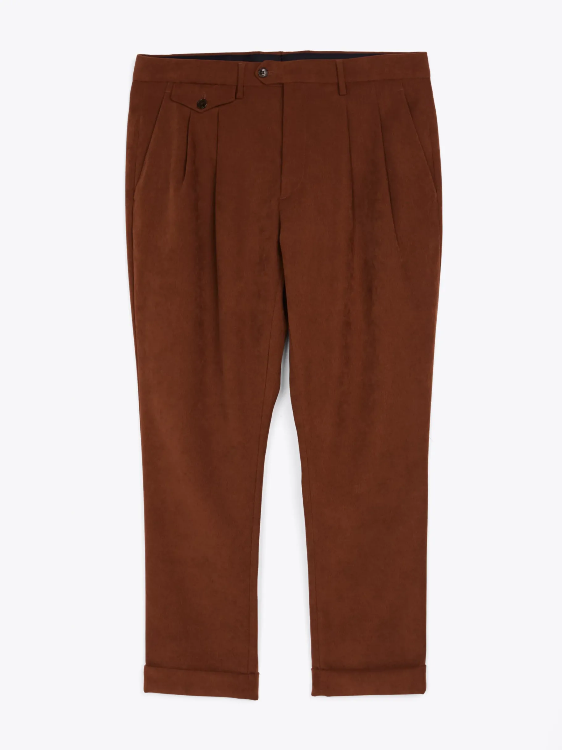 Tommy Hilfiger Hose mit Krempelsaum BROWN Outlet
