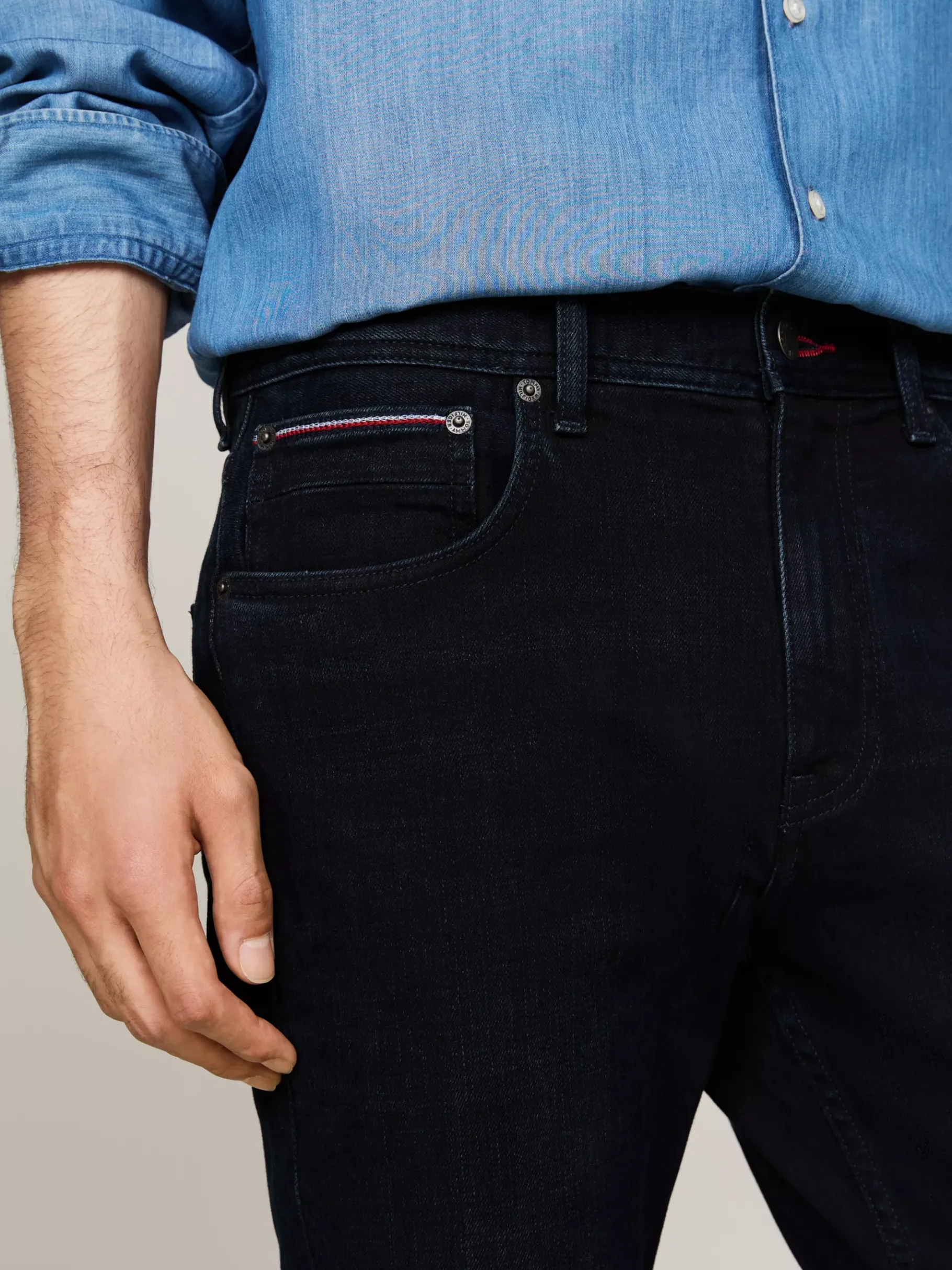 Tommy Hilfiger Houston Tapered Jeans MODOC INDIGO Sale