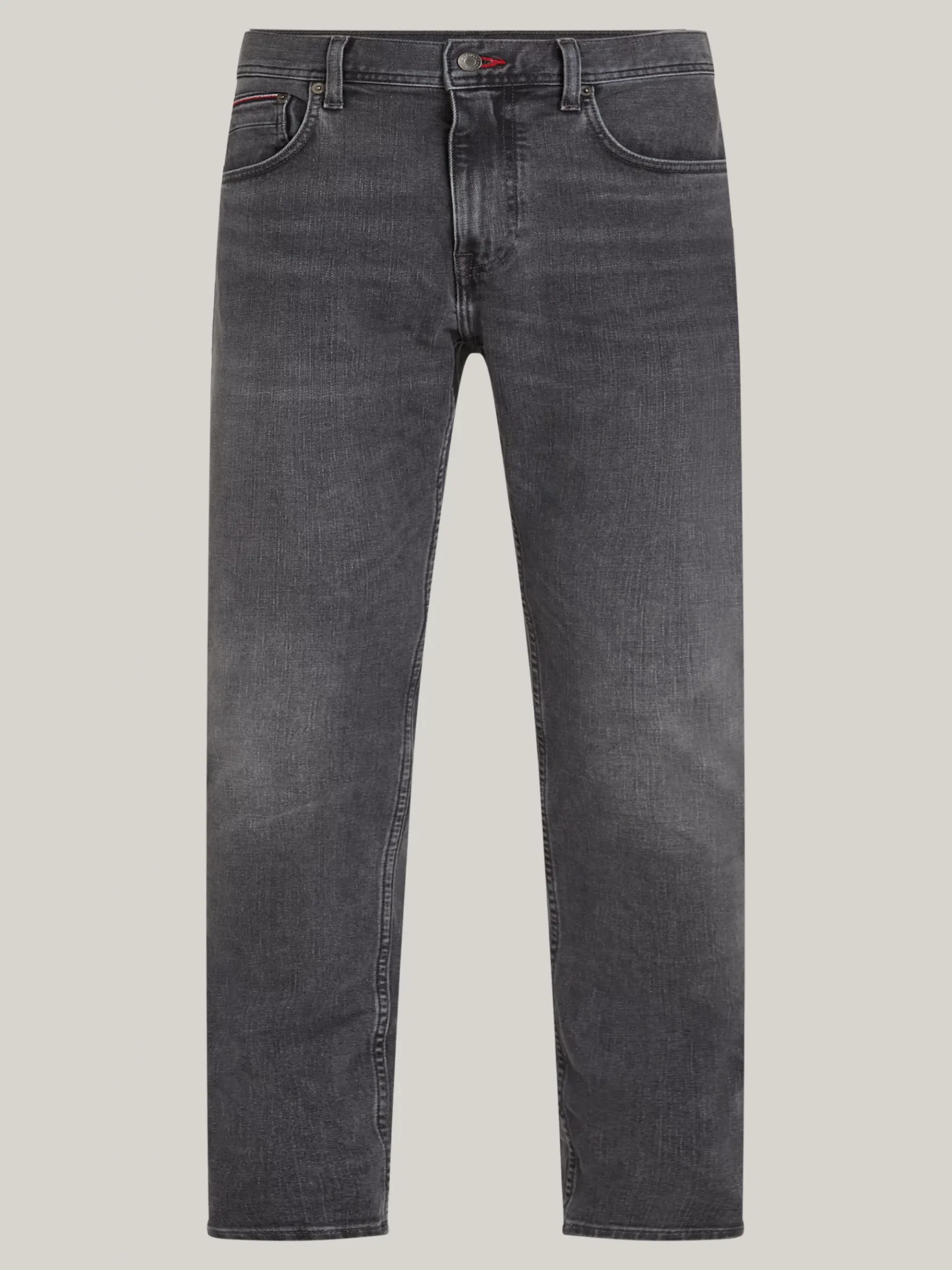 Tommy Hilfiger Houston Tapered Jeans mit Fade-Effekten RICH GREY Cheap