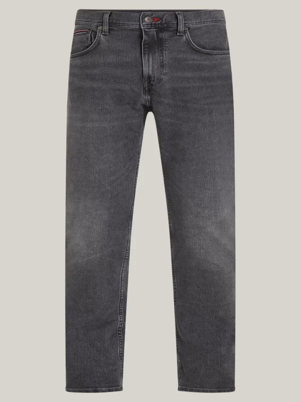 Tommy Hilfiger Houston Tapered Jeans mit Fade-Effekten RICH GREY Cheap