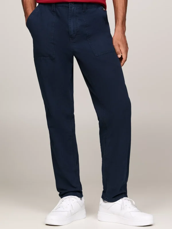 Tommy Hilfiger Isaac Chinos aus Canvas DARK NIGHT NAVY Clearance
