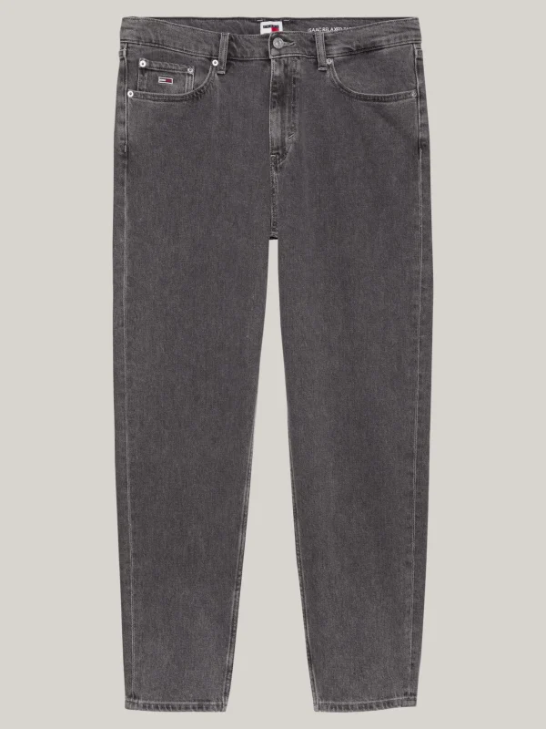 Tommy Hilfiger Isaac Relaxed Tapered Jeans mit Fade-Effekt DENIM BLACK Outlet