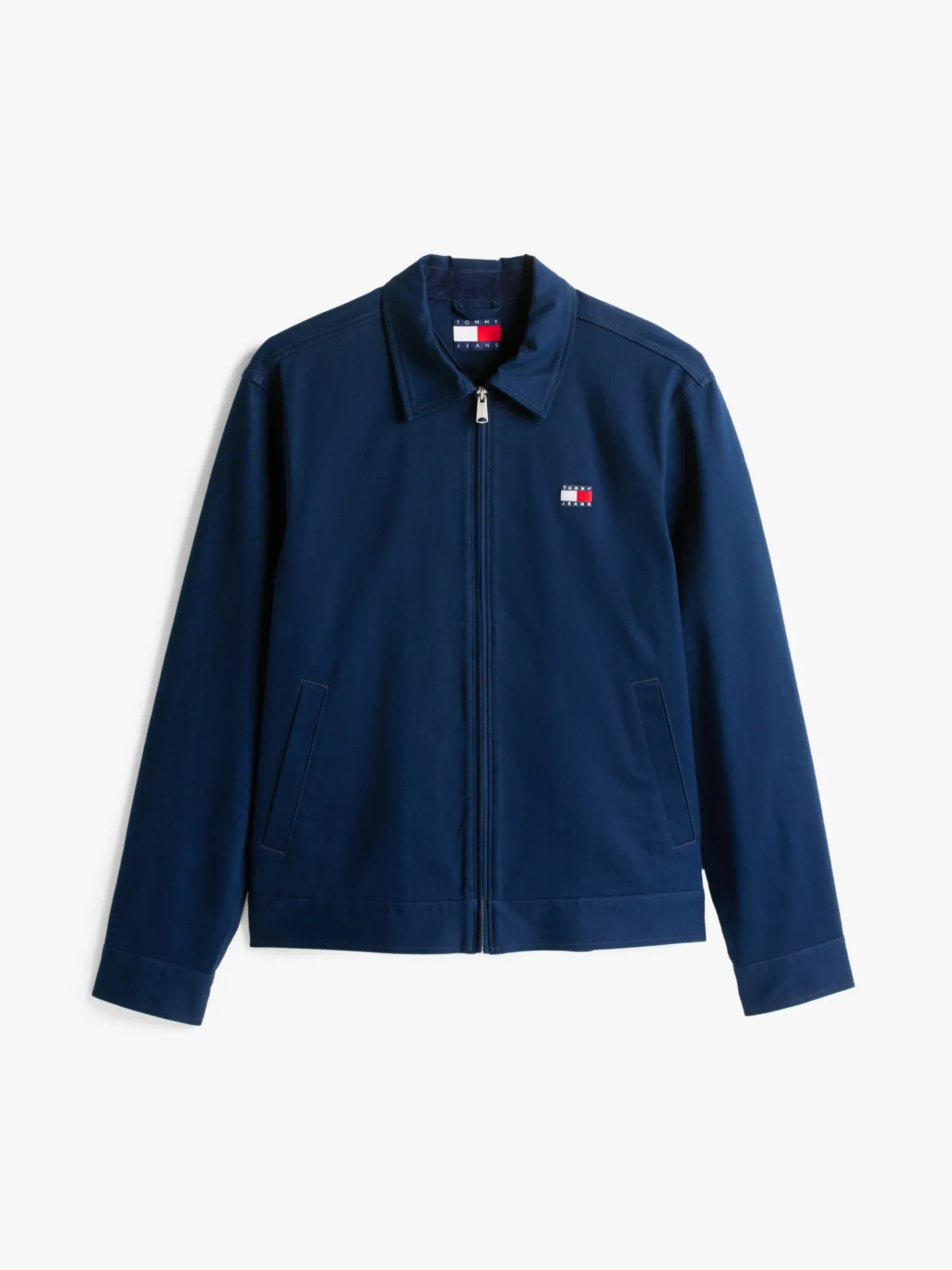 Tommy Hilfiger Jacke mit Reißverschluss und Logo DARK NIGHT NAVY New