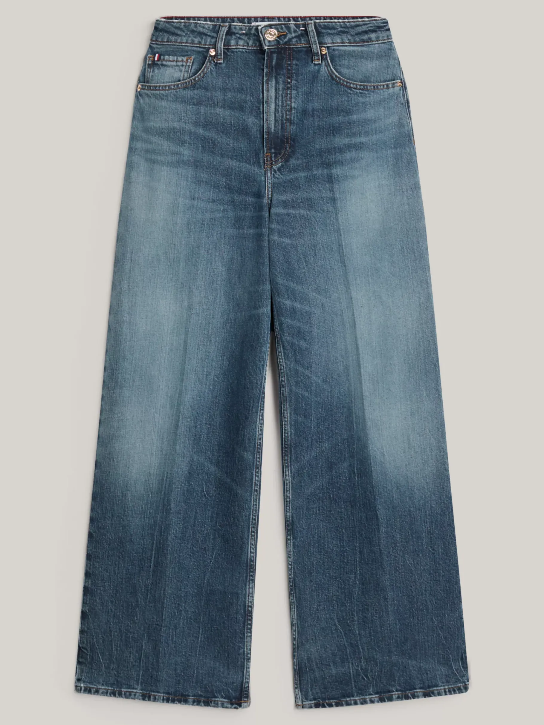 Tommy Hilfiger Jeans mit weitem Bein und hohem Bund KOA Clearance