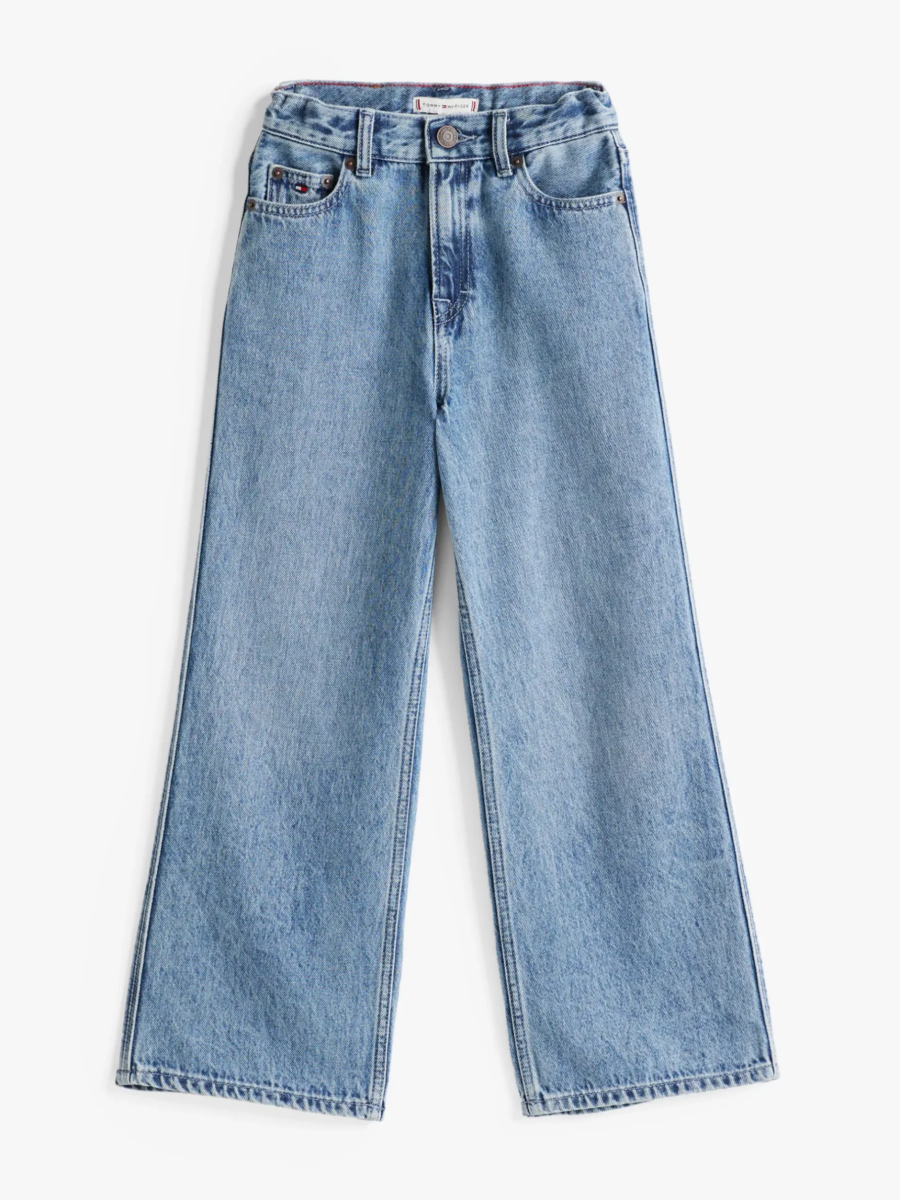 Tommy Hilfiger Jeans mit weitem Bein und Flag aus Pailletten AUTHREDCASTMD Best Sale