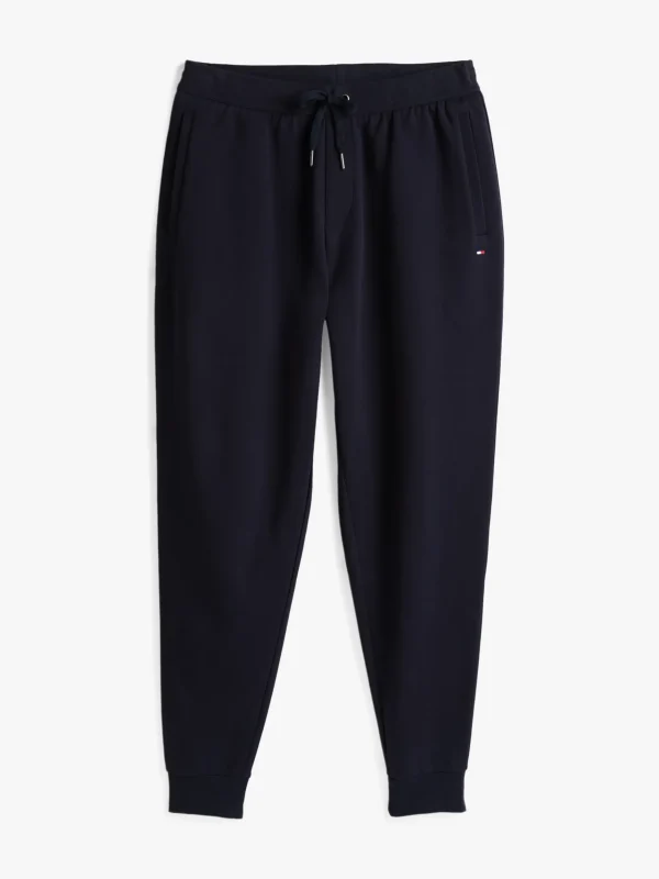 Tommy Hilfiger Jogginghose mit Flag-Stickerei und Tunnelzug DESERT SKY Discount