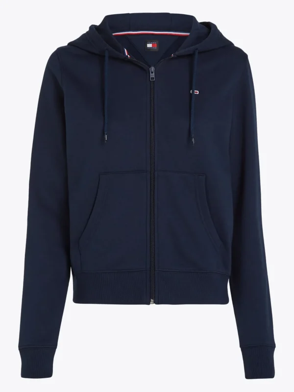 Tommy Hilfiger Kapuzenjacke mit Tunnelzug DARK NIGHT NAVY Cheap
