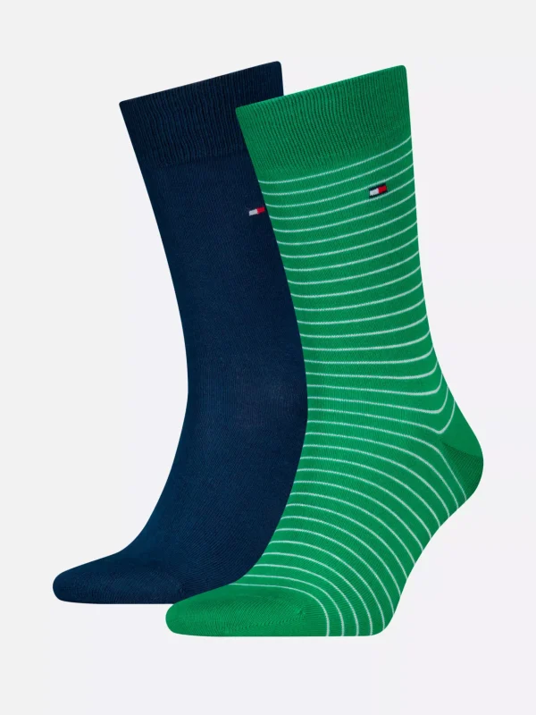 Tommy Hilfiger Karierte Socken BLUE / NAVY Fashion