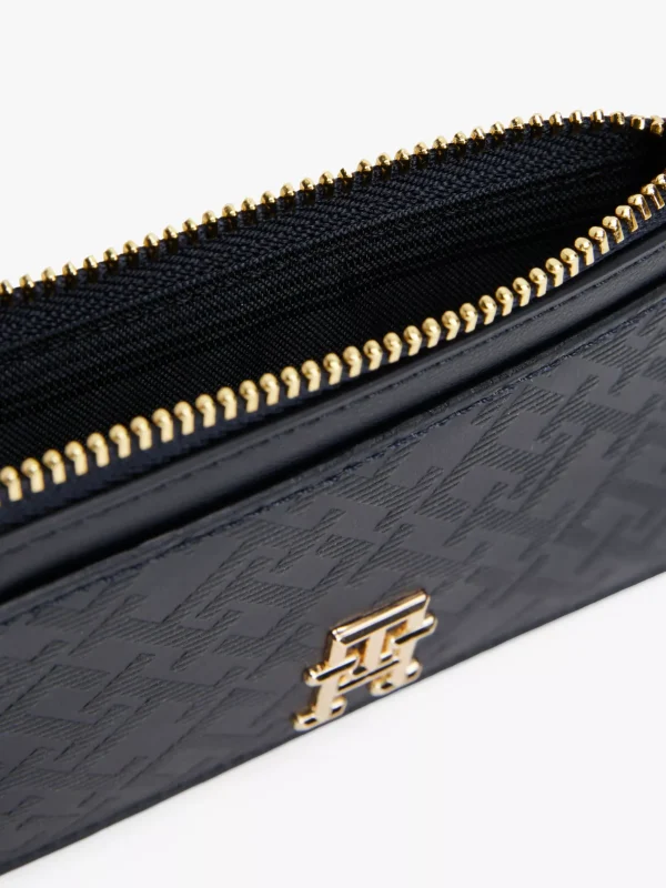 Tommy Hilfiger Kartenetui mit TH-Monogramm SPACE BLUE Sale