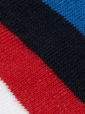 Tommy Hilfiger Kids 2er-Pack gestreifte Knöchelsocken MIDNIGHT BLUE Outlet