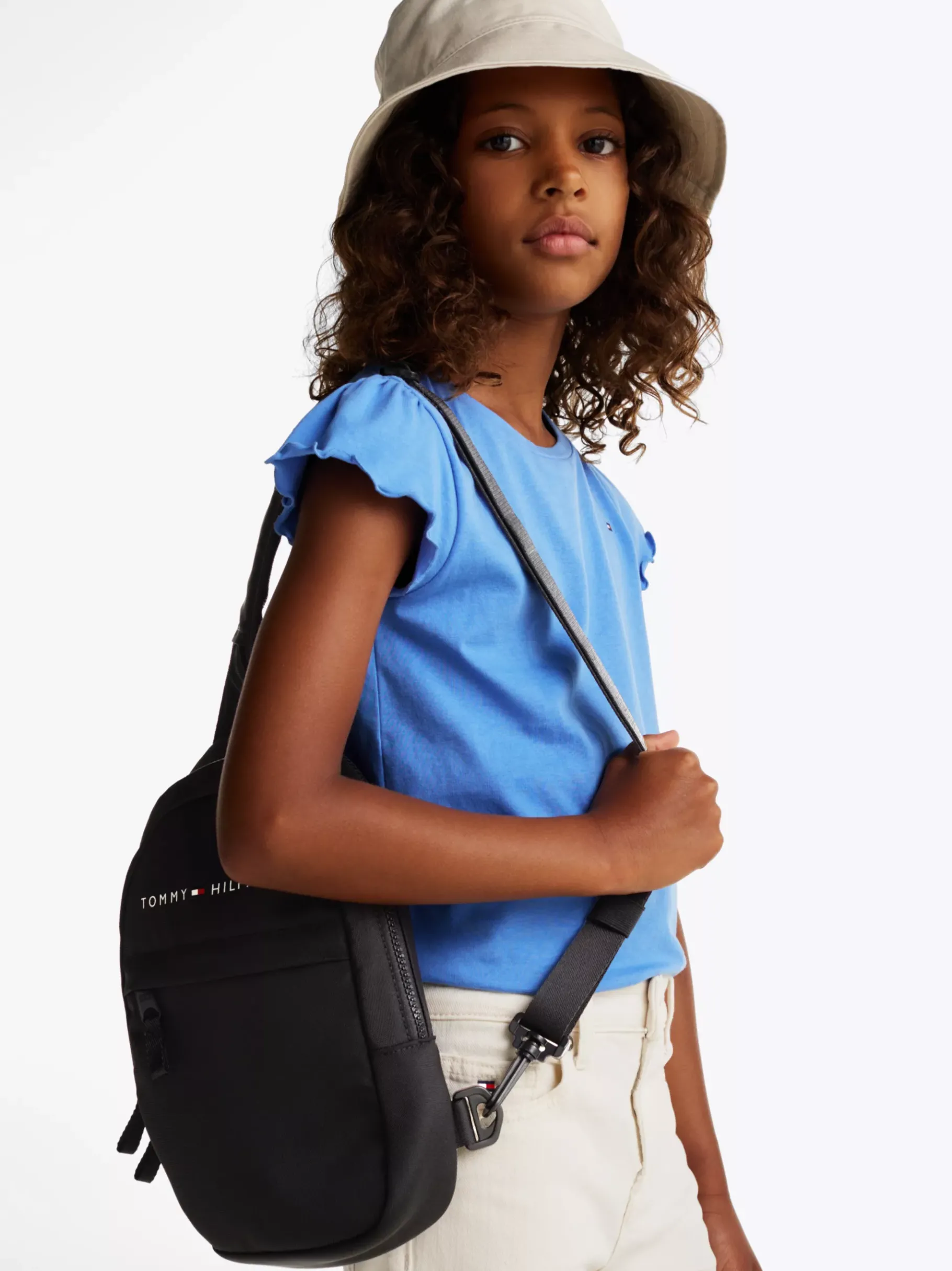Tommy Hilfiger Kids Essential Crossbody-Tasche mit Logo BLACK Store