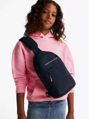 Tommy Hilfiger Kids Essential Crossbody-Tasche mit Logo SPACE BLUE Fashion
