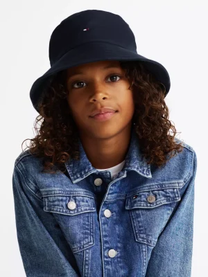 Tommy Hilfiger Kids Essential Fischerhut mit Flag-Stickerei SPACE BLUE Best