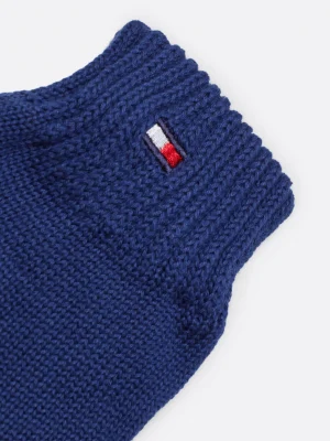 Tommy Hilfiger Kids Essential Handschuhe mit Flag-Stickerei BLUE INK Cheap