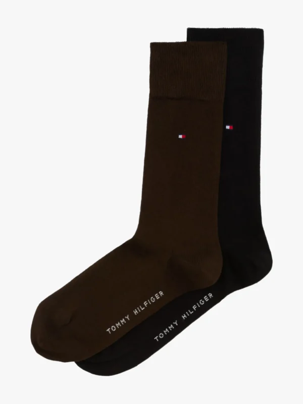 Tommy Hilfiger Klassische Socken COFFEE BROWN Best