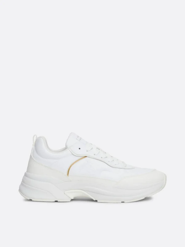 Tommy Hilfiger Klobiger Leder-Sneaker WHITE Best